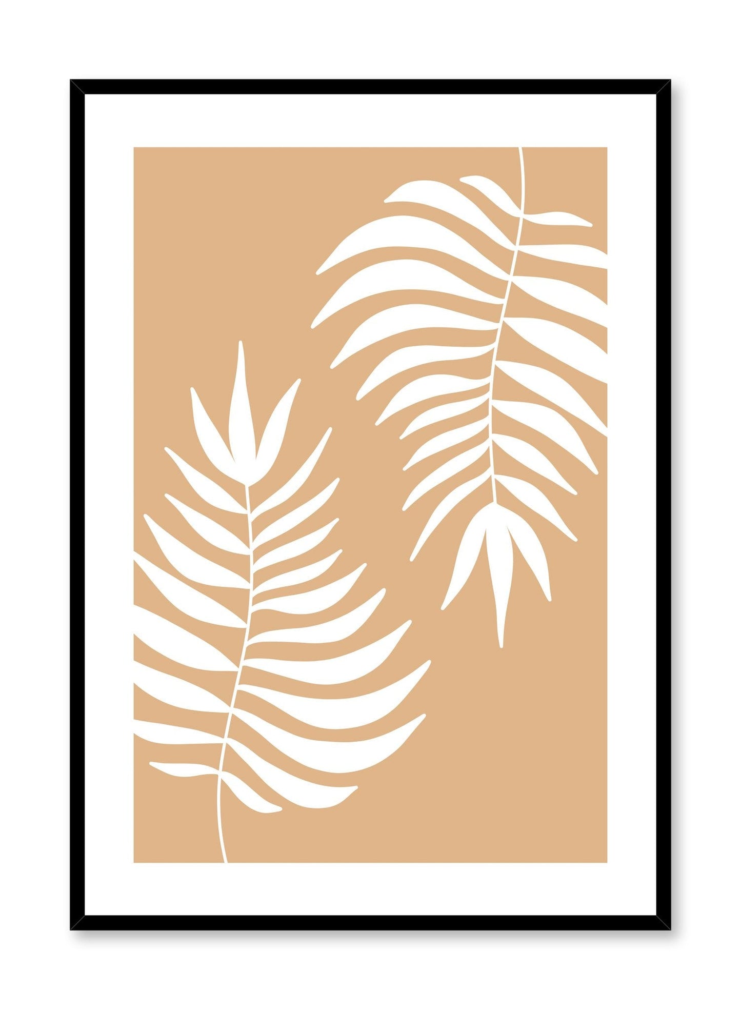 Mirrored Leaves, Poster