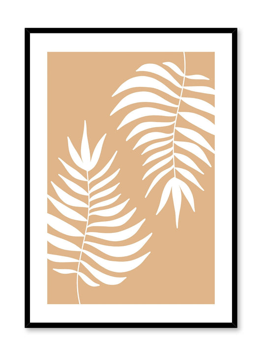 Mirrored Leaves, Poster
