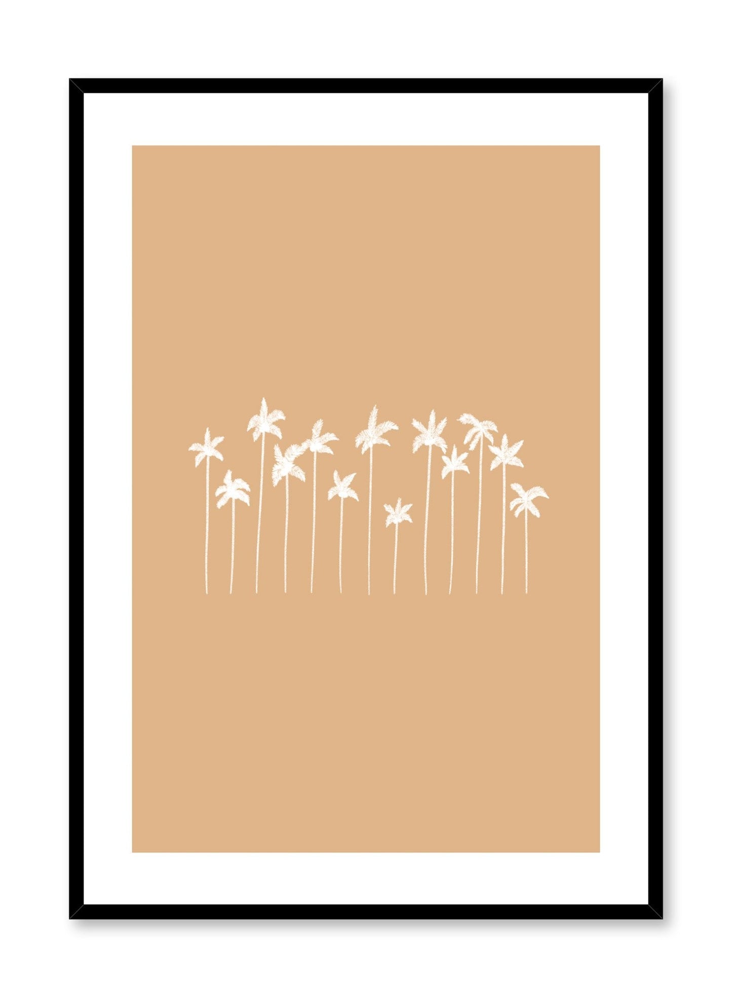 Minimalist Palms, Poster