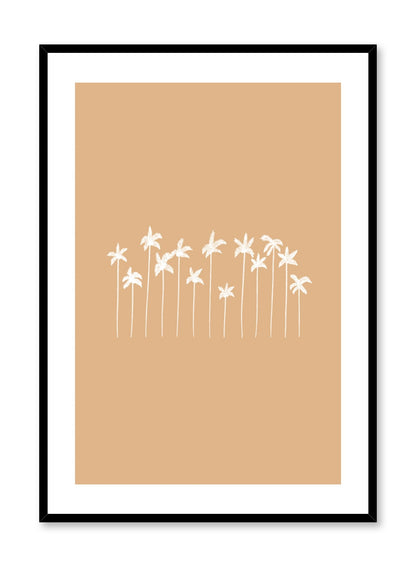Minimalist Palms, Poster
