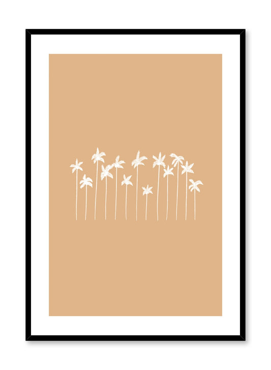 Minimalist Palms, Poster