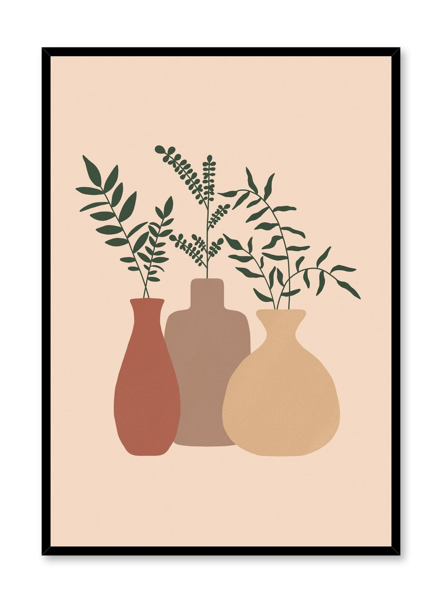 Vase Trio, Poster