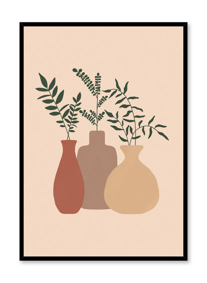 Vase Trio, Poster