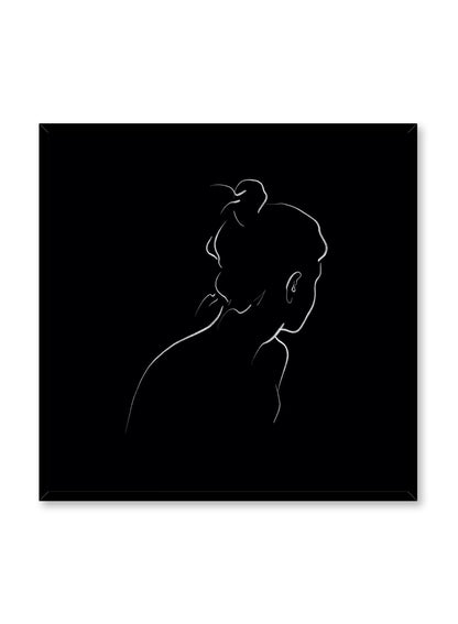 Into The Distance in Black, Poster
