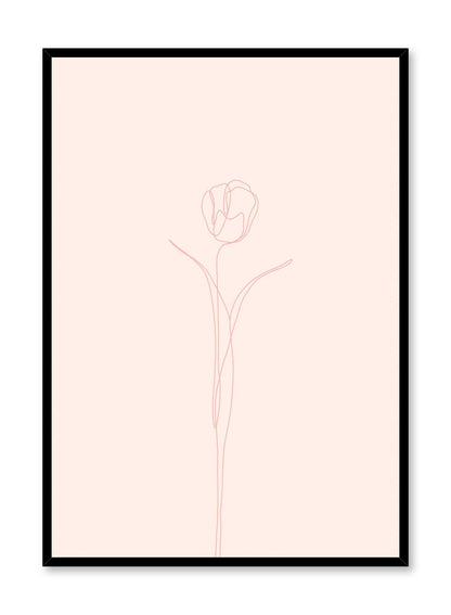 Tulip in Pink, Poster