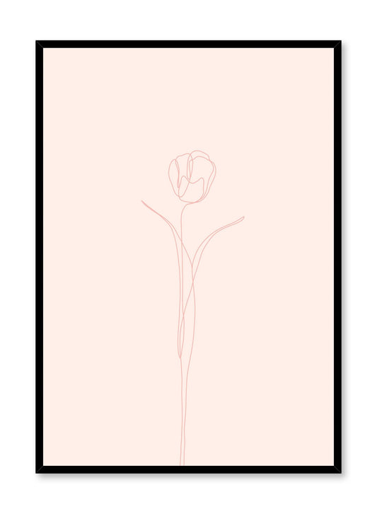 Tulip in Pink, Poster