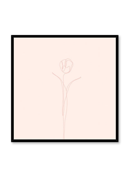 Tulip in Pink, Poster