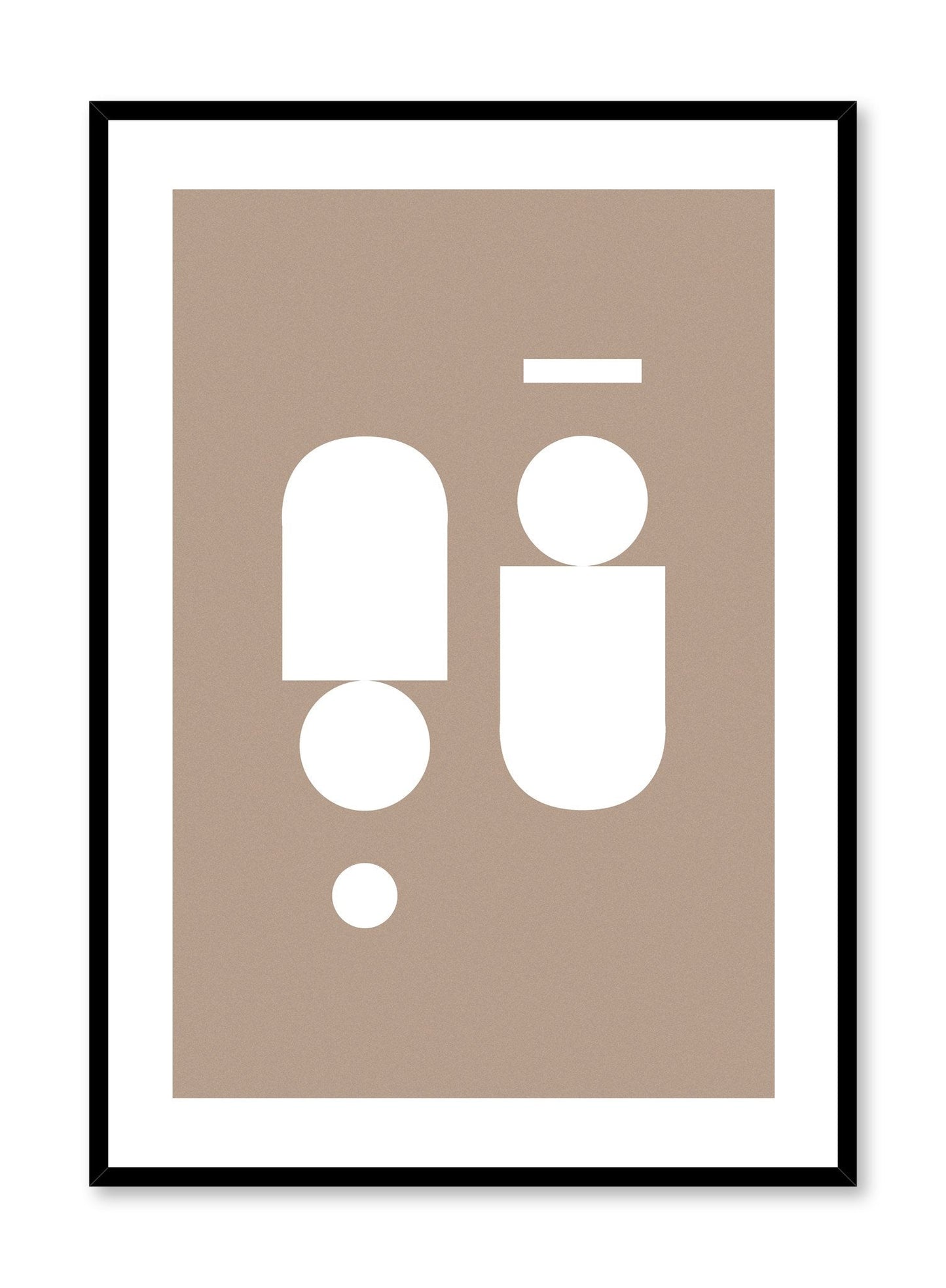 Near Symmetry in Beige, Poster