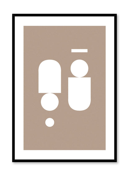 Near Symmetry in Beige, Poster