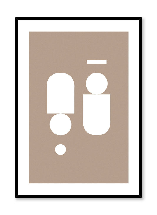 Near Symmetry in Beige, Poster