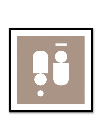 Near Symmetry in Beige, Poster