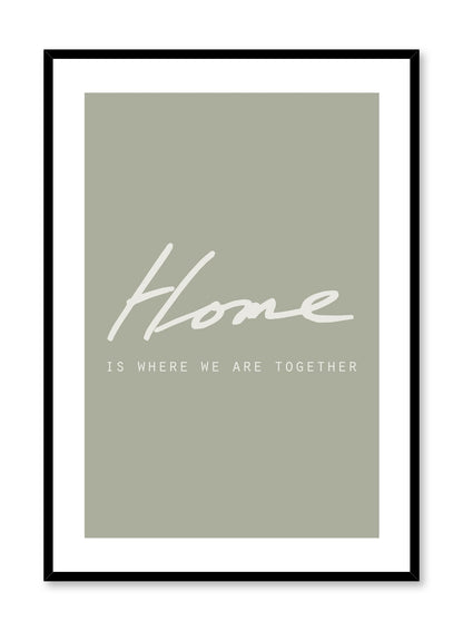 Home Is in Green, Poster
