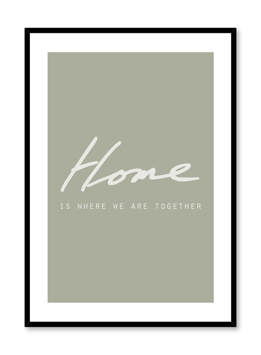 Home Is in Green, Poster