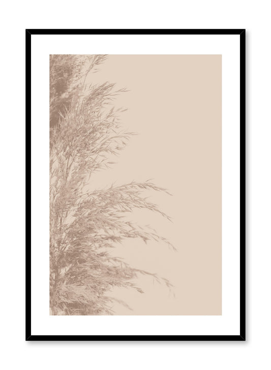 Wispy Grasses in Beige, Poster