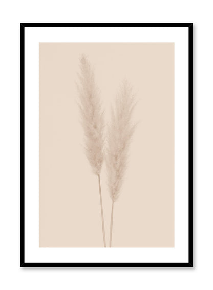 Grasses in Beige, Poster