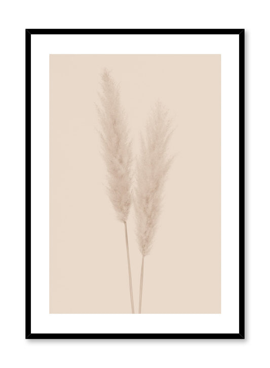 Grasses in Beige, Poster