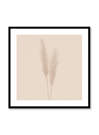 Grasses in Beige, Poster