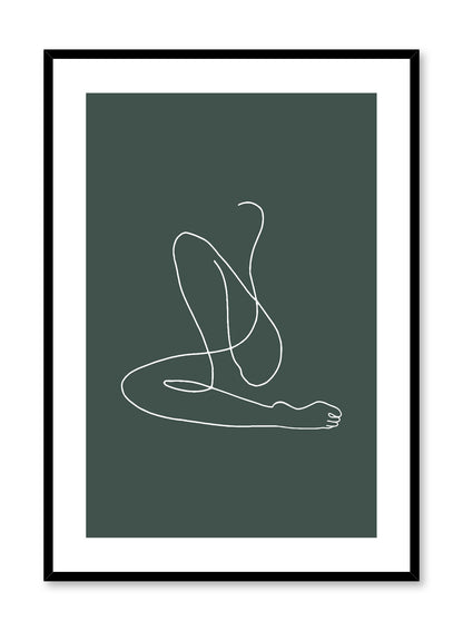 Flow in Green, Poster