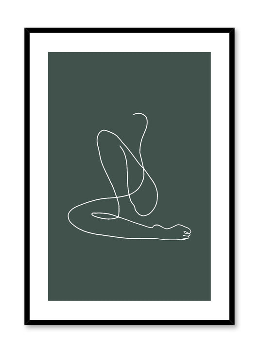 Flow in Green, Poster