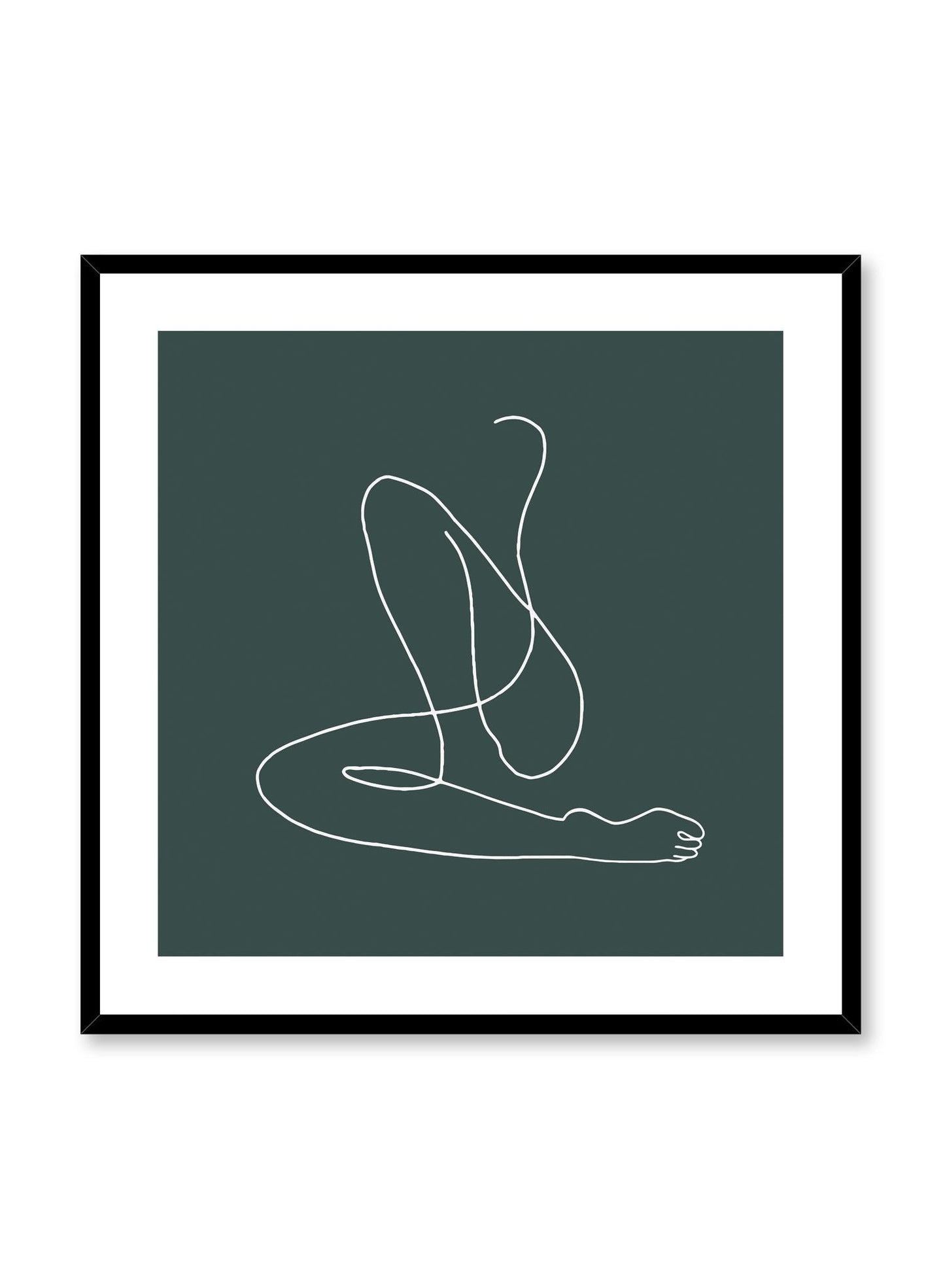 Flow in Green, Poster