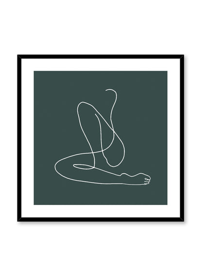 Flow in Green, Poster