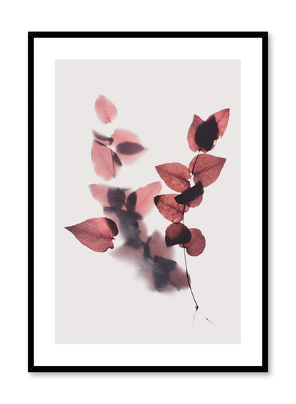 Leaves in Merlot, Poster
