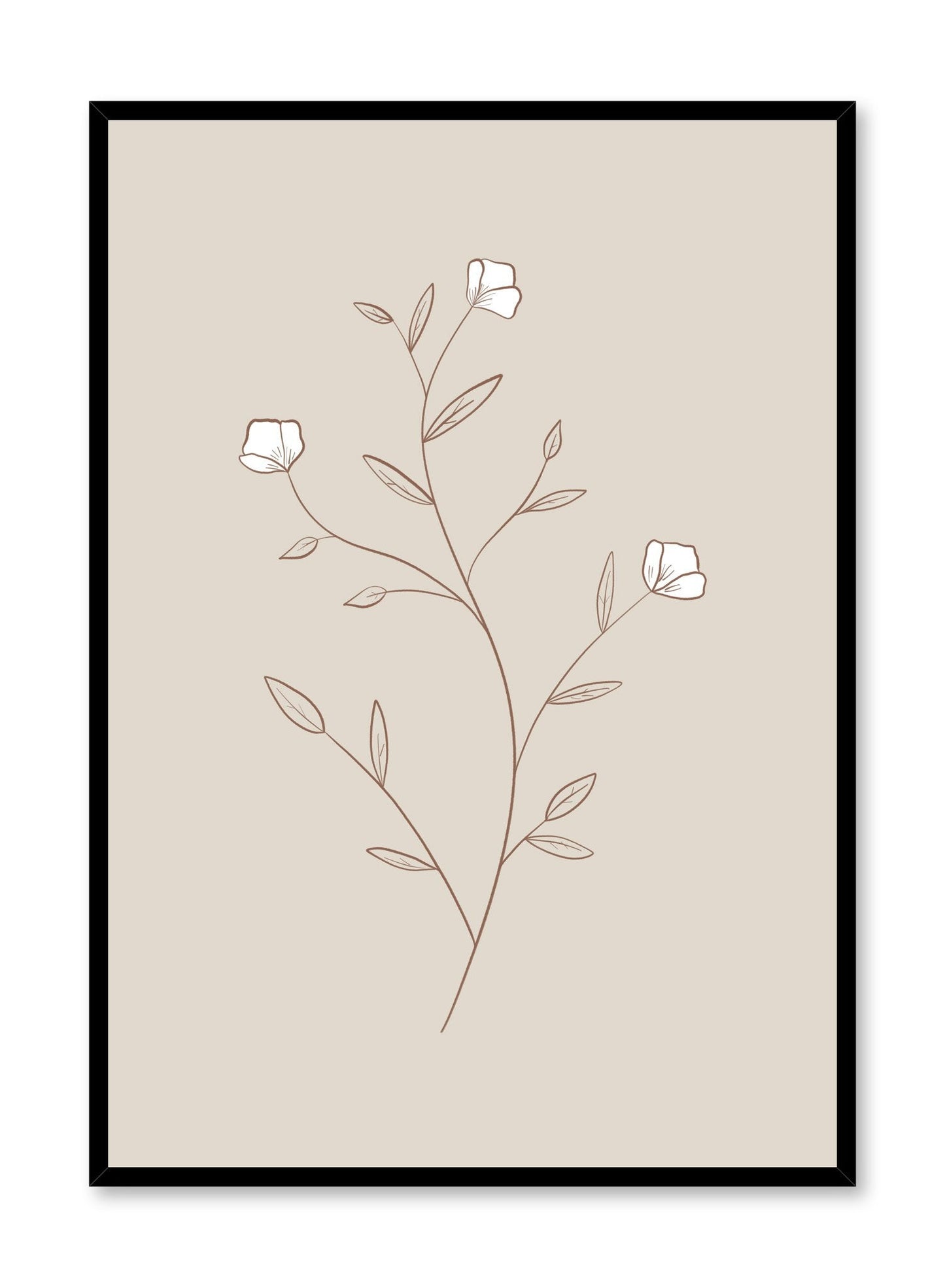 White Petals, Poster