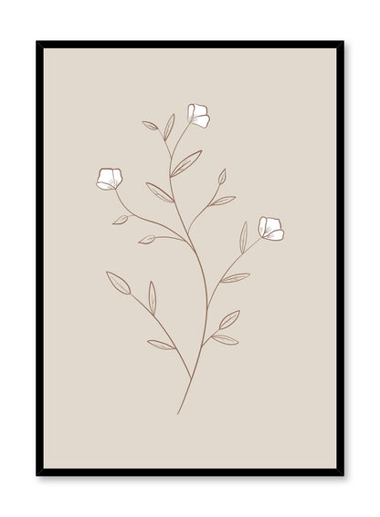 White Petals, Poster