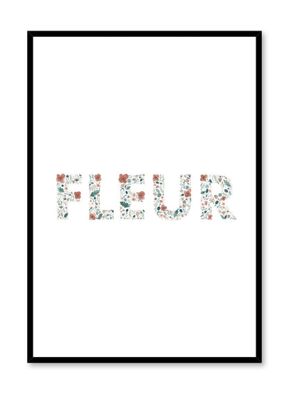 Fleur, Poster