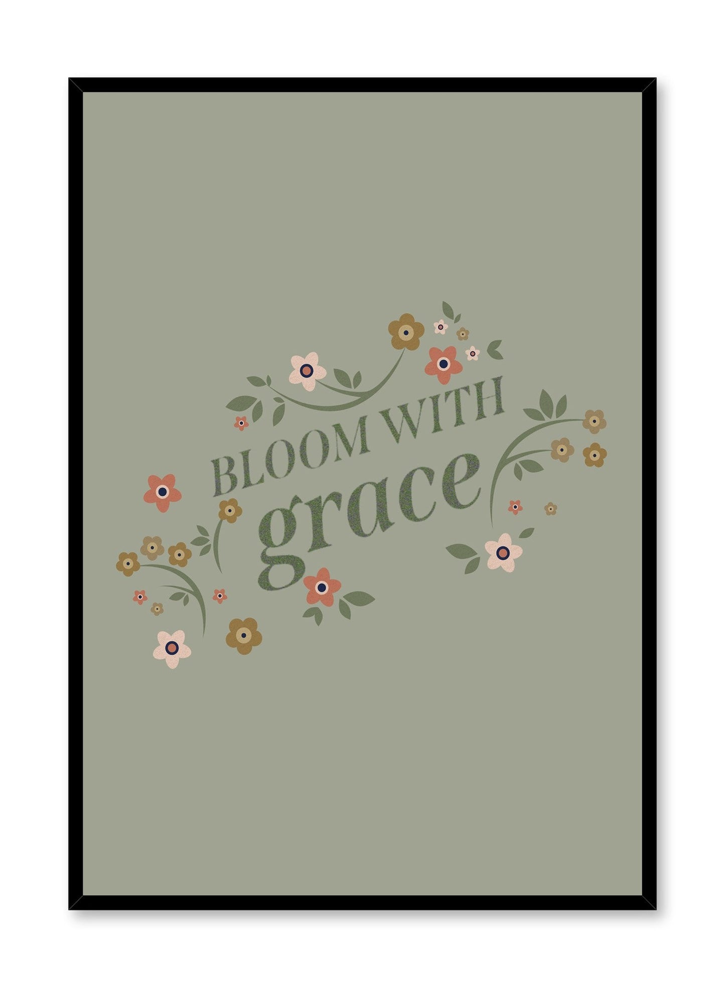 Bloom with Grace, Poster