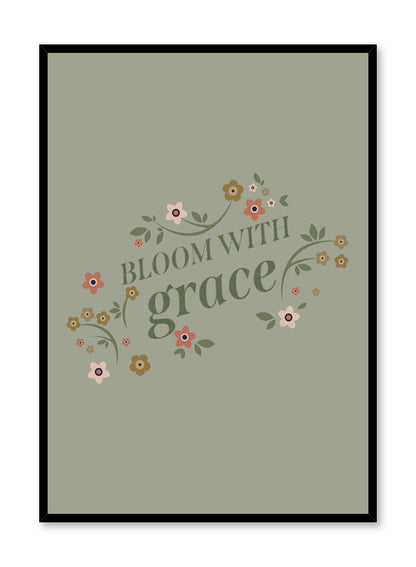 Bloom with Grace, Poster