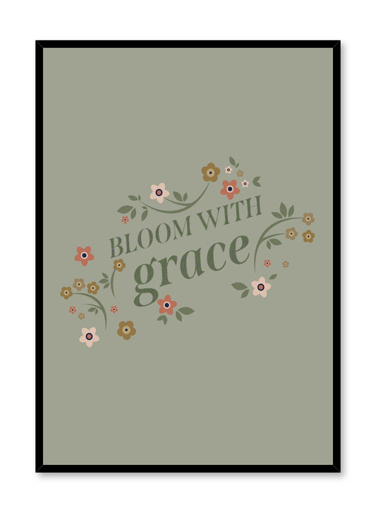 Bloom with Grace, Poster