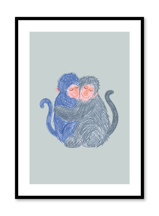 Monkey Hug, Poster