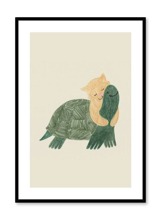 The Tortoise and the Cat, Poster