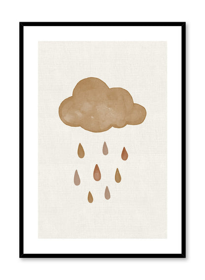 Watercolour Cloud, Poster