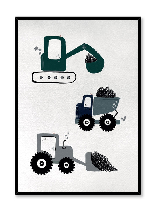 Construction, Poster