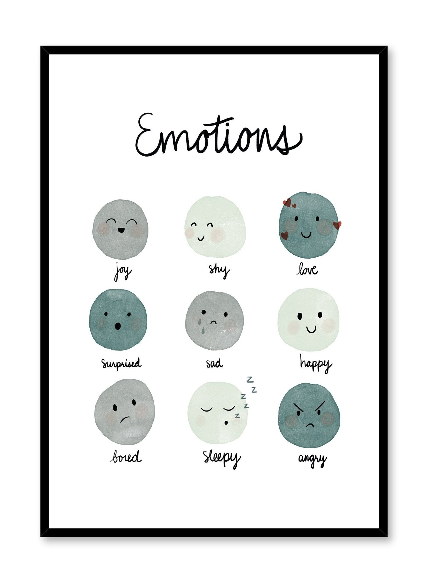 Blue Emotions, Poster