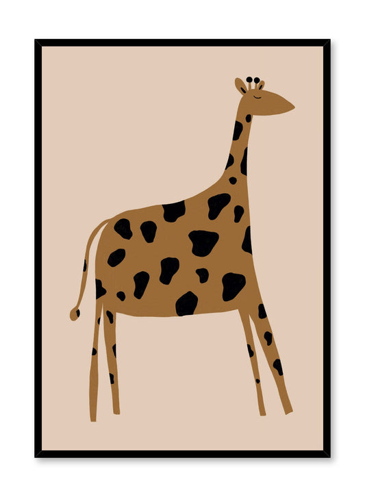 Sleepy Giraffe, Poster