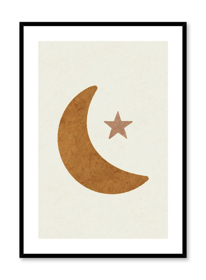 Watercolour Moon, Poster