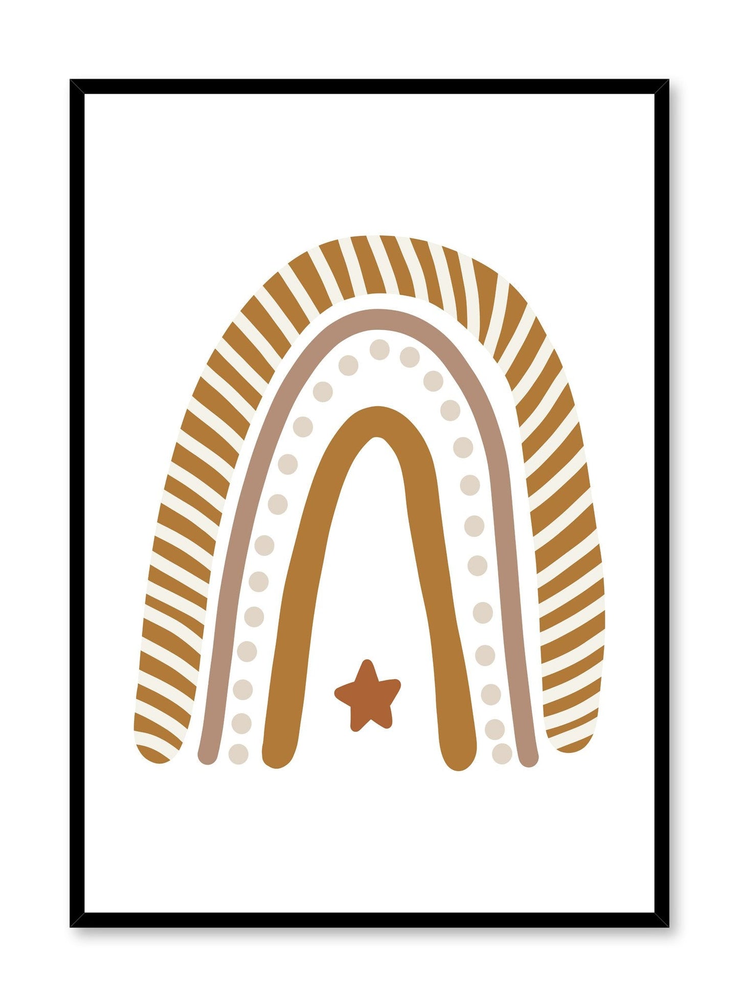 Rainbow in Orange, Poster