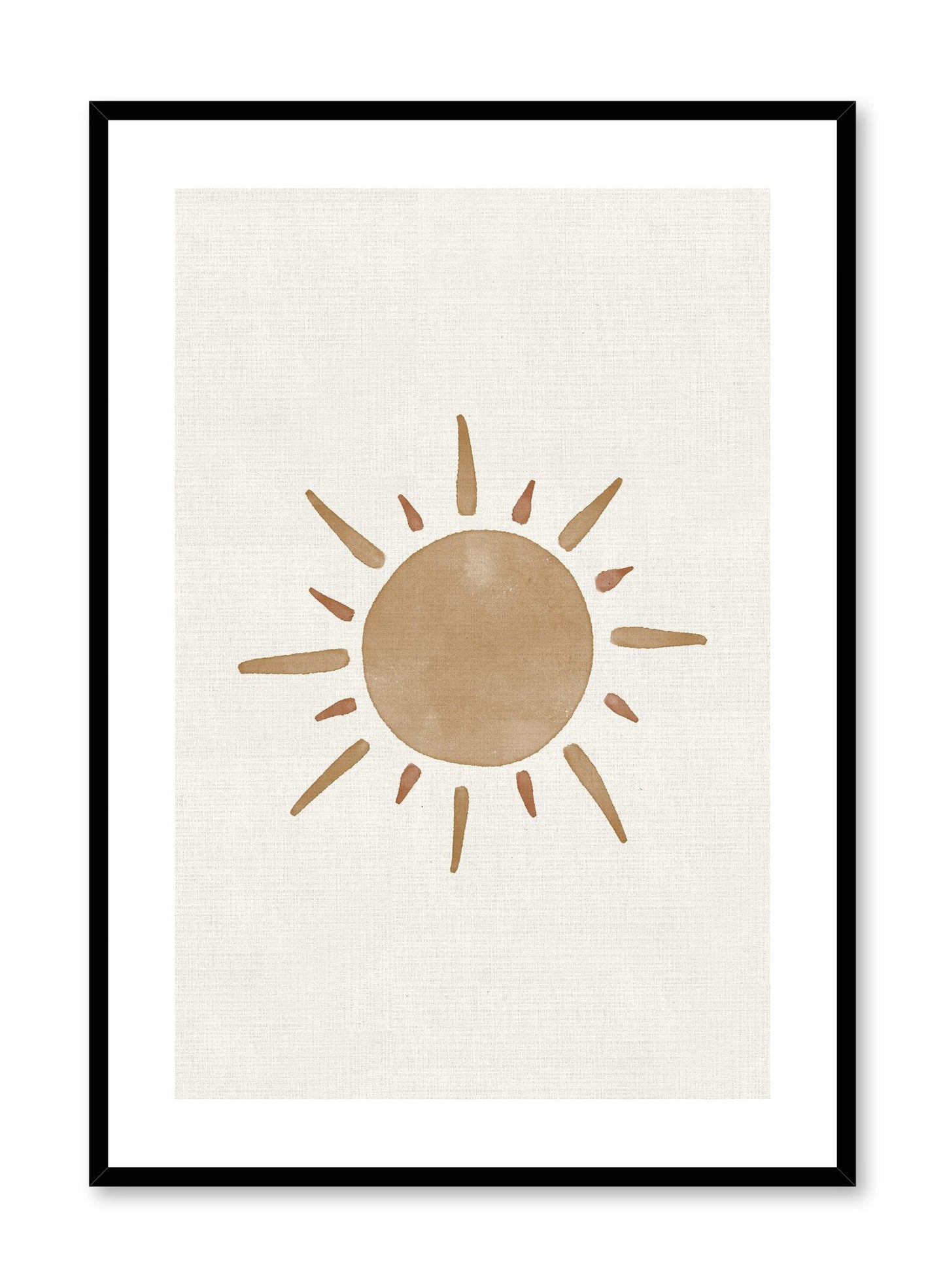 Watercolour Sun, Poster