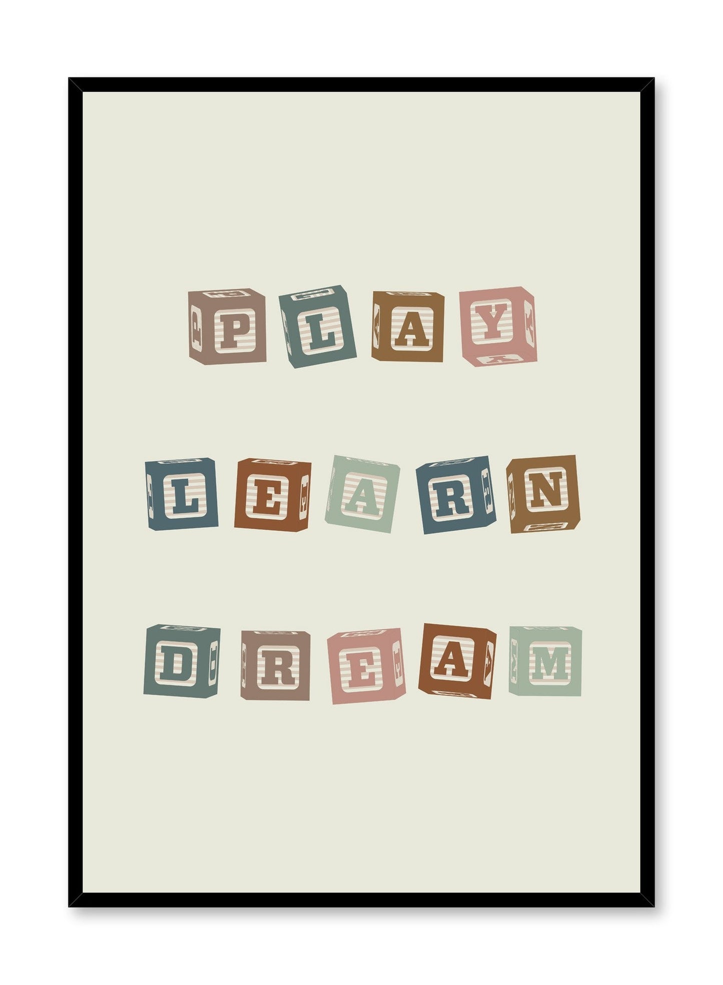 Play, Learn, Dream, Poster