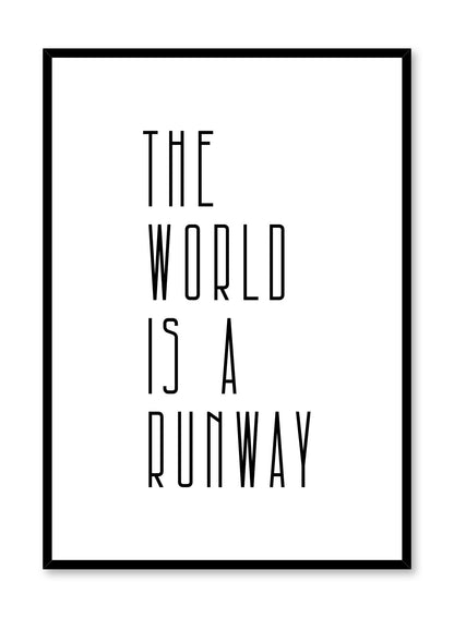 Runway, Poster