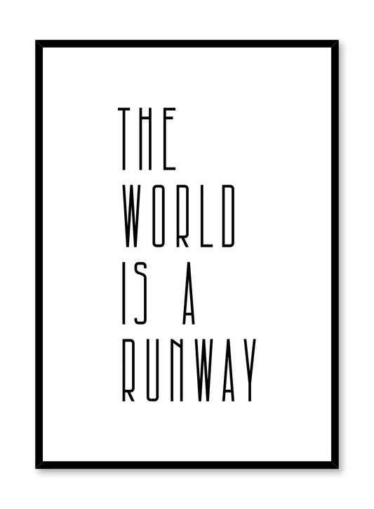 Runway, Poster