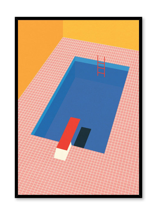 Backyard Pool, Poster