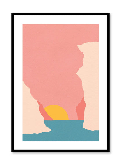 Sunset in Crete, Poster