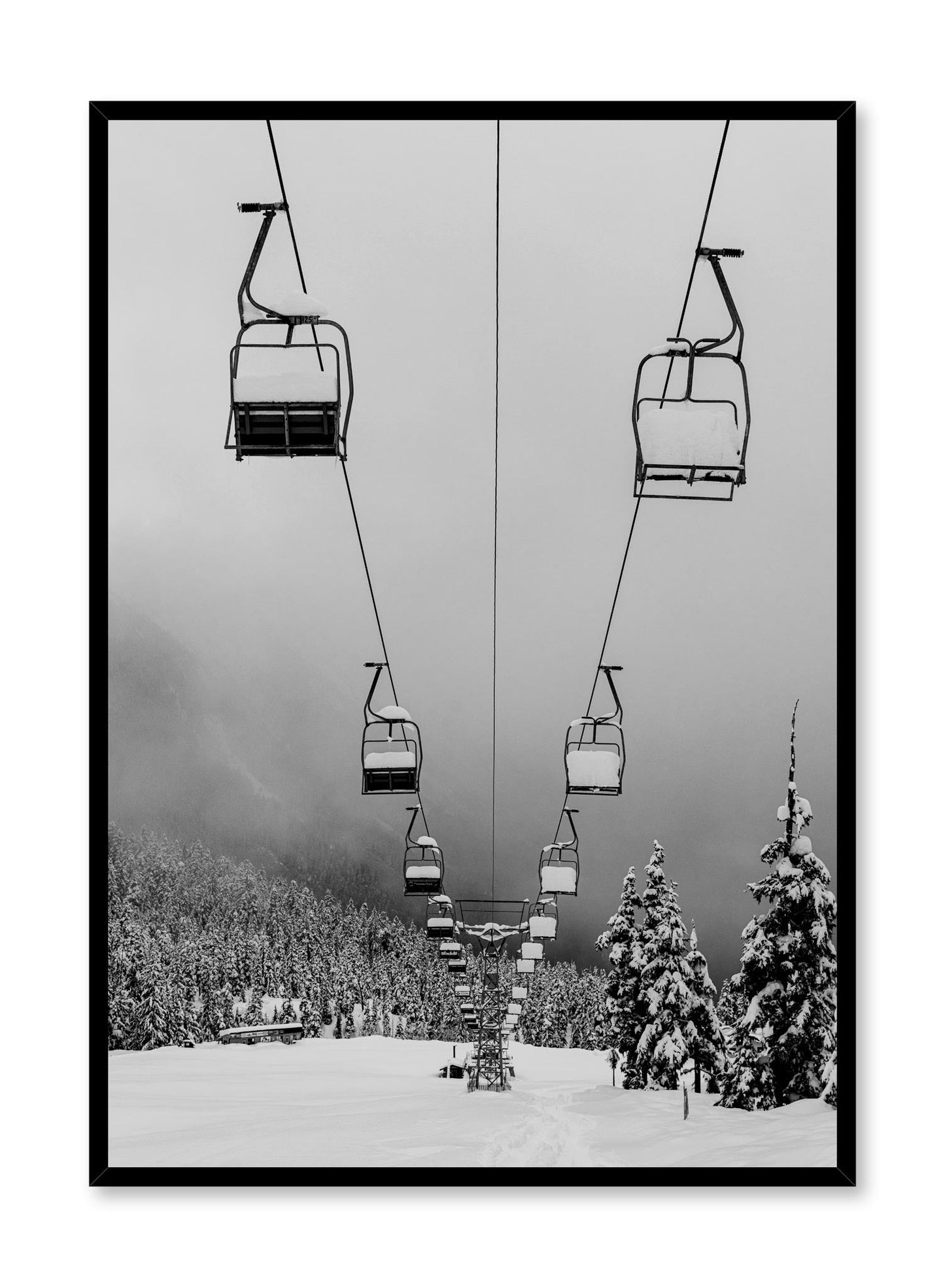 Ski Lift, Poster