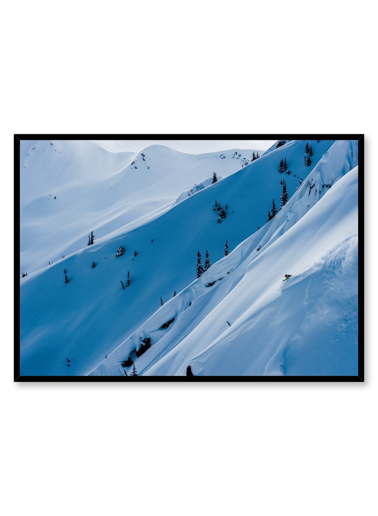 Backcountry Slopes, Poster