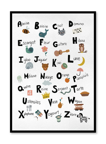 Learn Your French ABC's, Poster