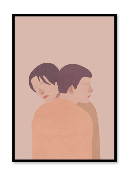 Proximity in Beige, Poster